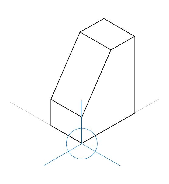 Ejemplo de representación isométrica