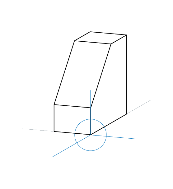 Ejemplo de representación isométrica